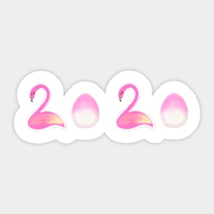 Flamingo 2020 Sticker